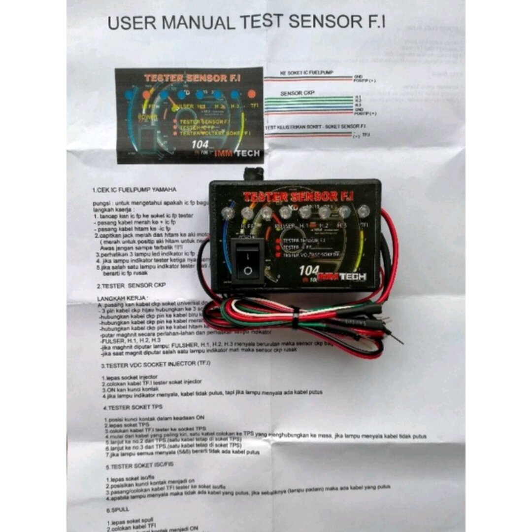 Scaner Injeksi Multitester fi injeksi scaner scanner motor injeksi | Lazada Indonesia