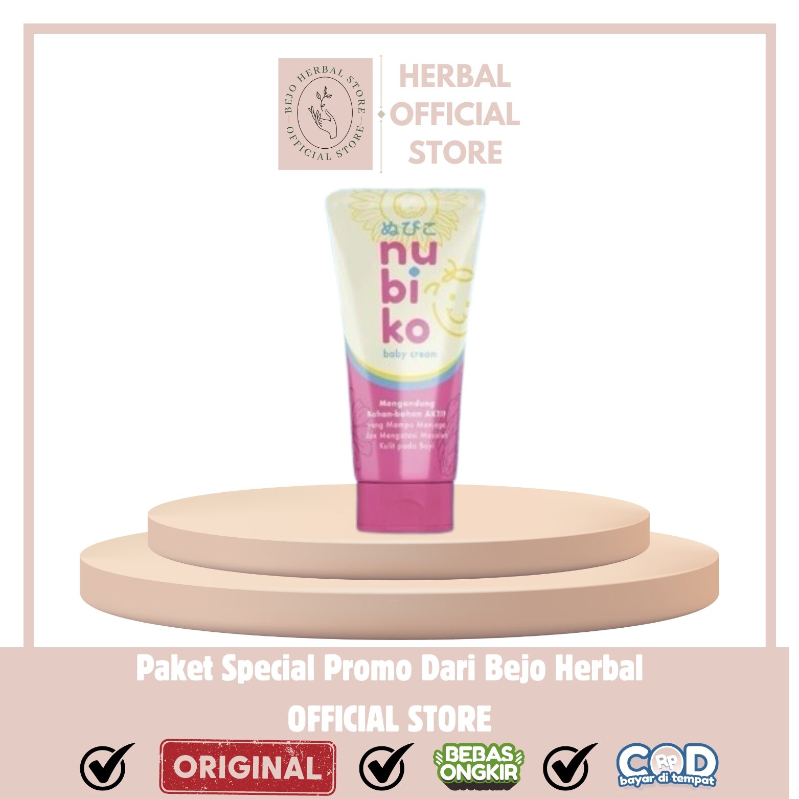 Nubiko Cream Skincare Mencerahkan Kulit