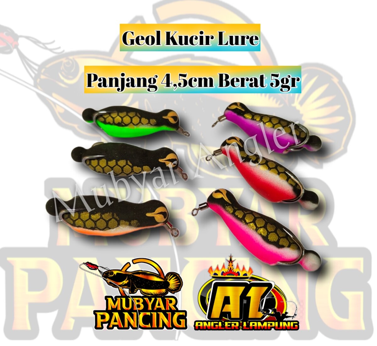 Jual Soft Frog 5cm Lady Bug A2 Lure - Umpan Casting Gabus Haruan