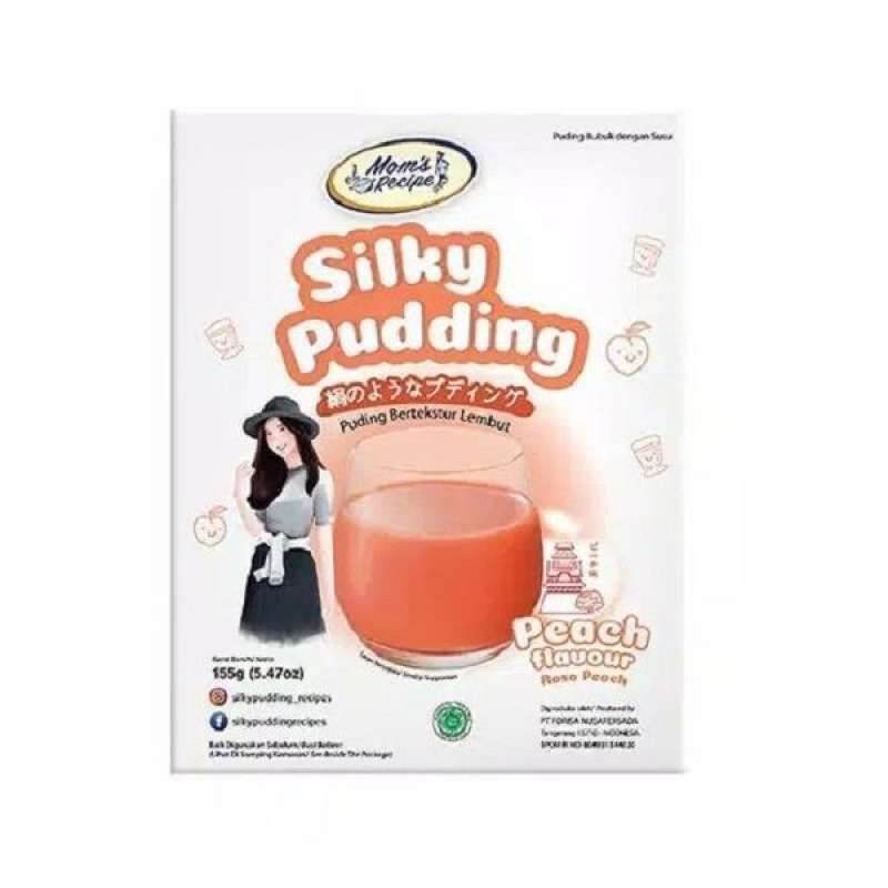 SILKY PUDING LEMBUT RASA PEACH 155gram / puding PUYO lembut rasa peach ...