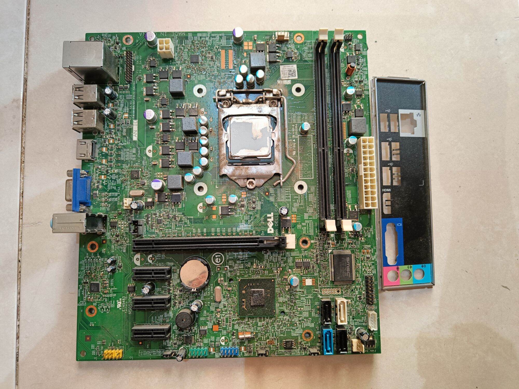 Dell E145483 Motherboard Motherboard Dell Built Up 1155 Ddr3