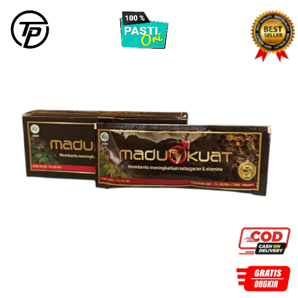 Strong Honey Original Honey Sold Per 1 Box Containing 5 Sachets