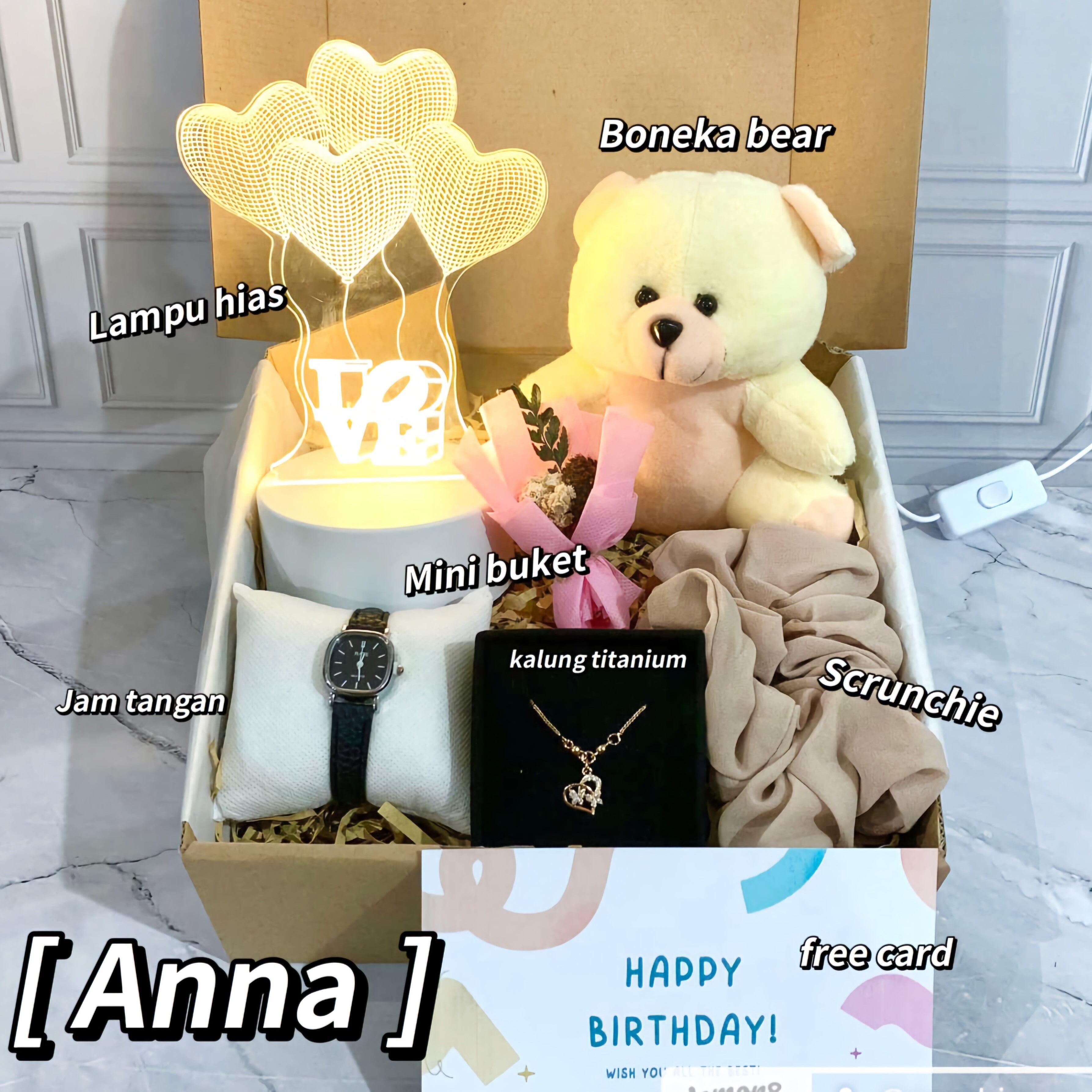 [Jwlr 45] hadiah Hampers Hadiah ulang tahun for Women Girls Holidays Birthdays Graduations Weddings