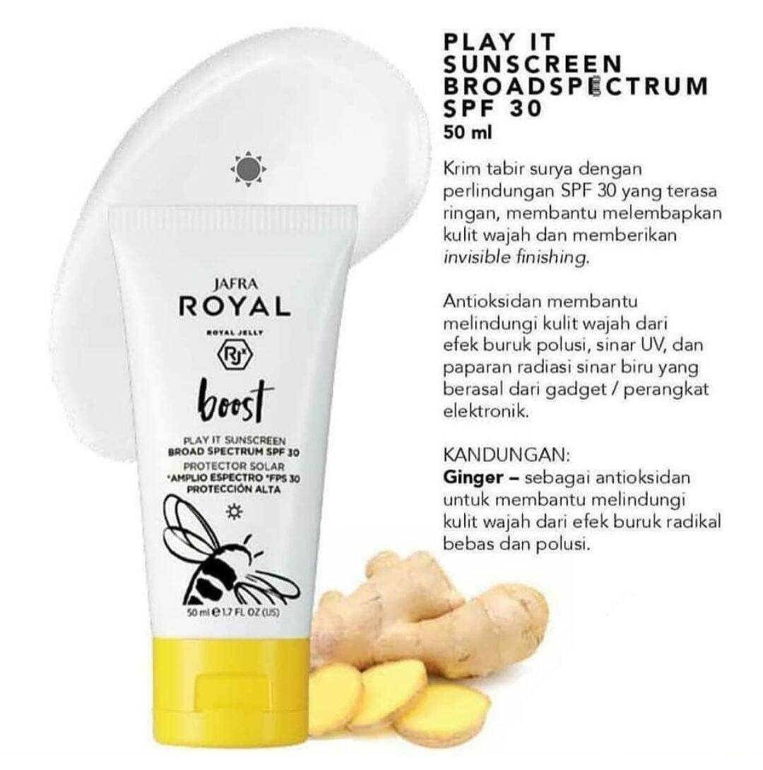 jafra royal boost sunscreen