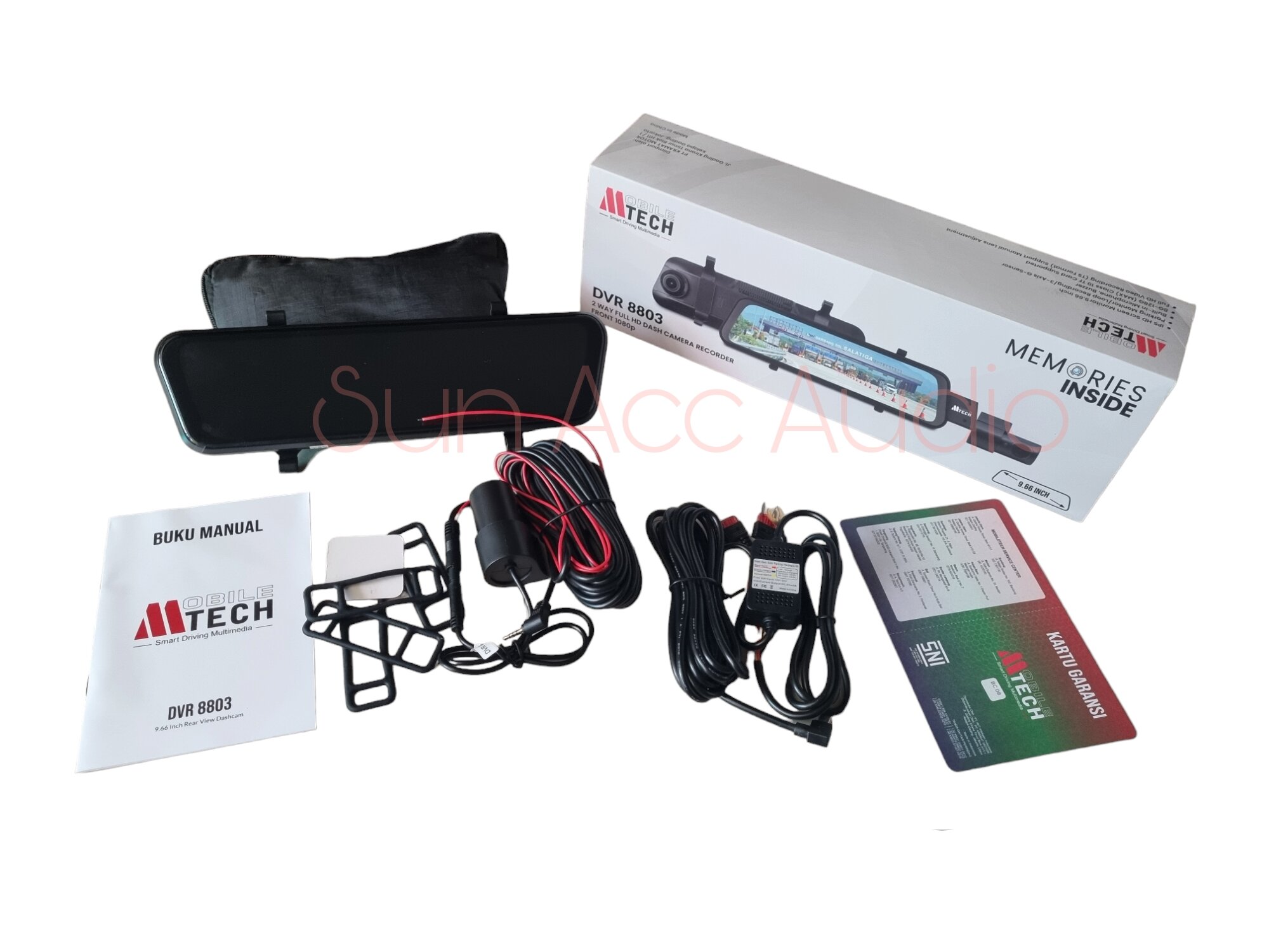 DVR 8803 MTECH 2way fullHD dashcam recorder dual kamera depan belakang Harga 1,325,000 rupiah*Gratis Ongkir
