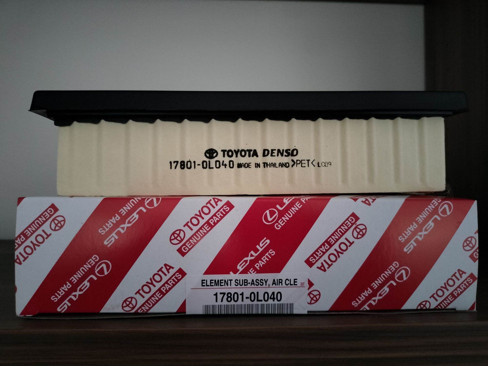 AIR FILTER FILTER UDARA INNOVA REBORN VENTURER FORTUNER VRZSRZ HILLUX 1781-0L040 Harga 67,500 rupiah*Gratis Ongkir