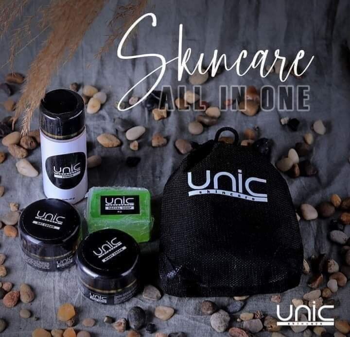 UNIC SKINCARE ALL IN ONE GLOWING DALAM 2 MINGGU - PAKET PERAWATAN WAJAH ...