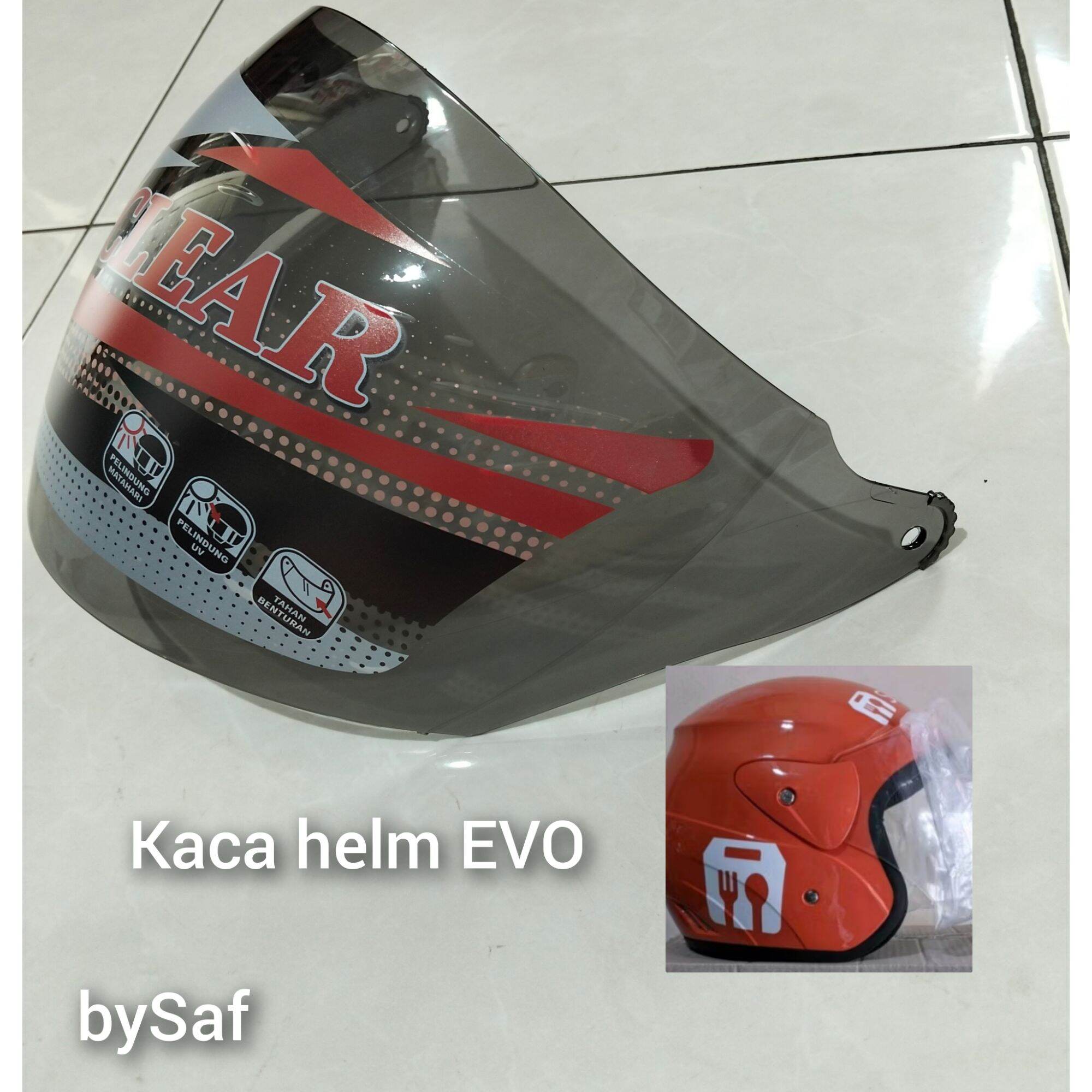 KACA HELM GM EVO ICON FIGHTER Harga 22,500 rupiah*Gratis Ongkir