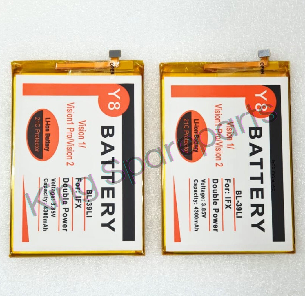Batre battery Itel Vision 1/Vision 1 pro/Vision 2 BL-39LI double power Y8 Harga 85,000 rupiah*Gratis Ongkir