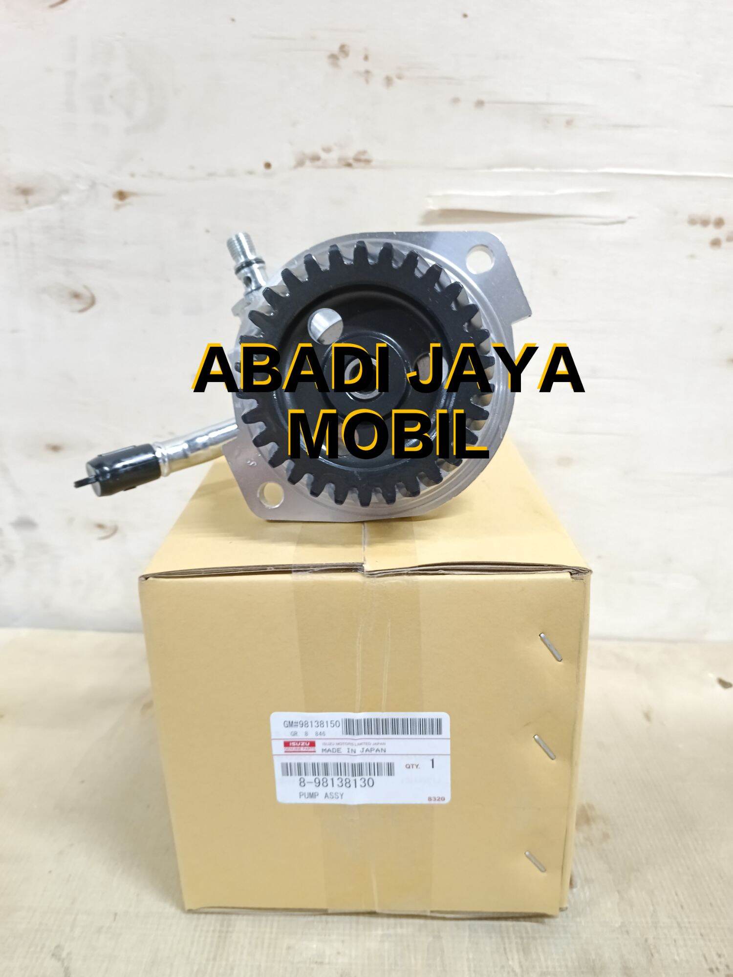 POMPA POWER STEERING NKR71 EURO2 NMR71 8-98138130-0 Harga 1,400,000 Ringgit*Penghantaran Percuma