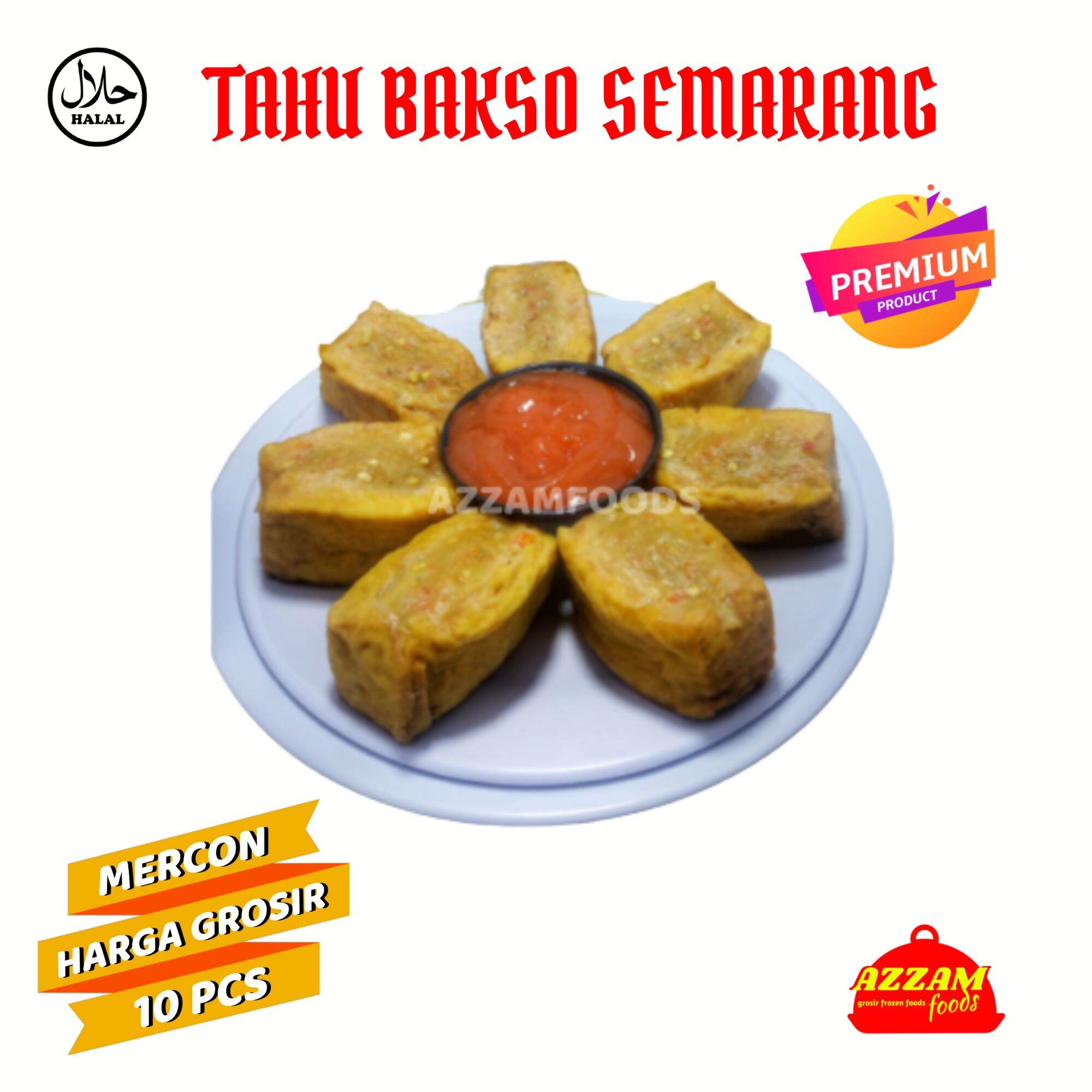 Tahu Bakso Mercon Tahu Bakso Pedas 10 Pcs Halal Tanpa Pengawet Lazada Indonesia