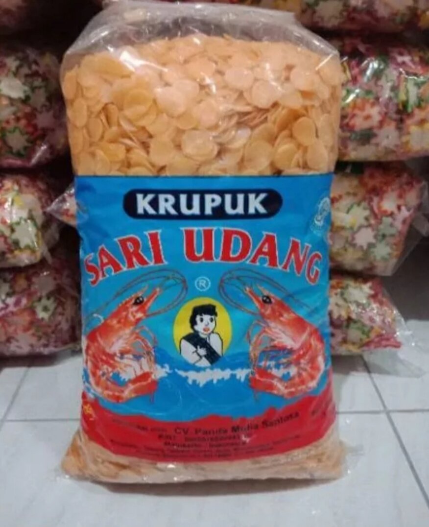 Kerupuk Udang Sari Udang Mentah 1 Kg New Krupuk Enak Lazada Indonesia