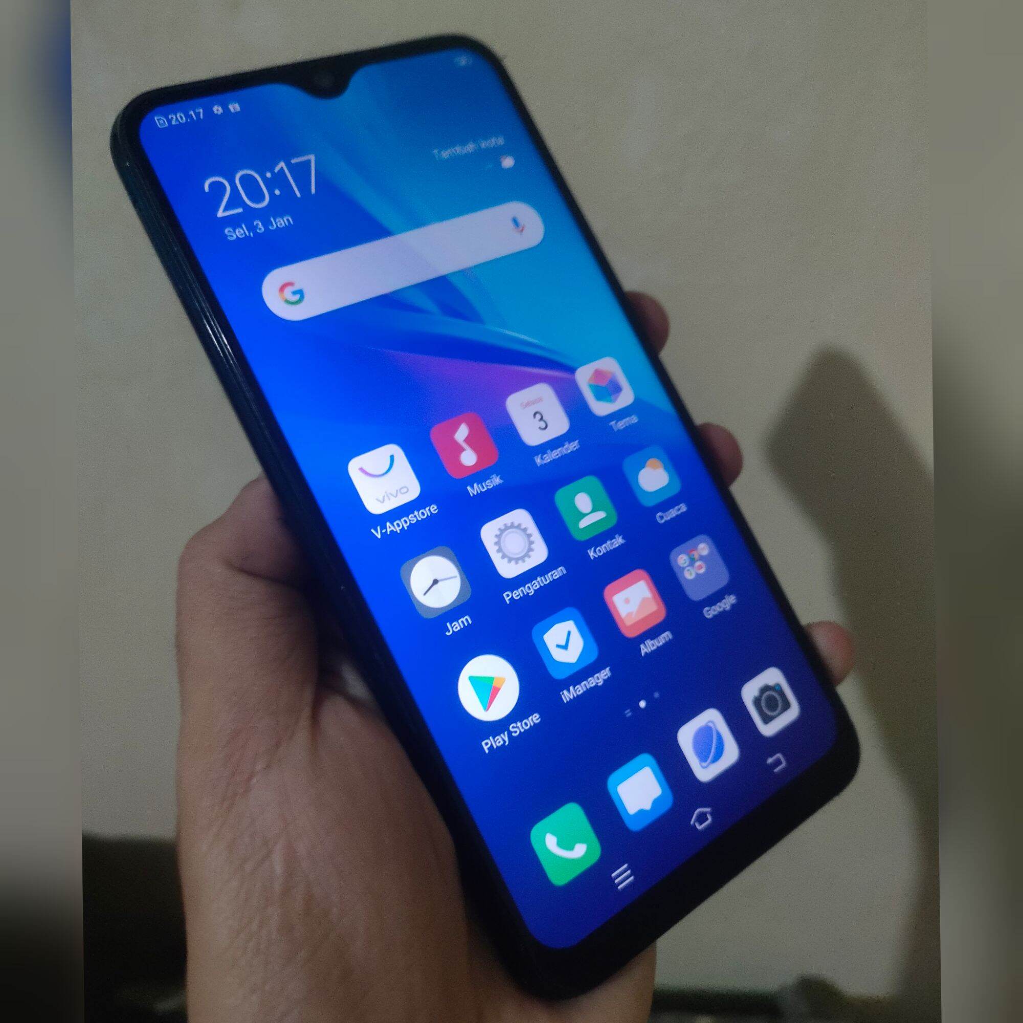 Hp VIVO Y11 RAM 3GB/32GB Bekas Harga  580,000 Ringgit*Penghantaran Percuma