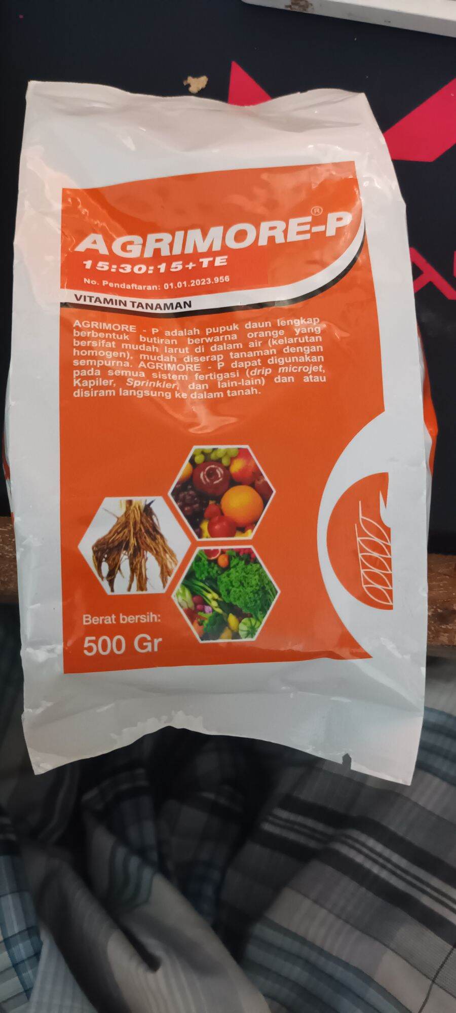 Pupuk Lengkap AGRIMORE - P ISI 500 GRAM | Lazada Indonesia