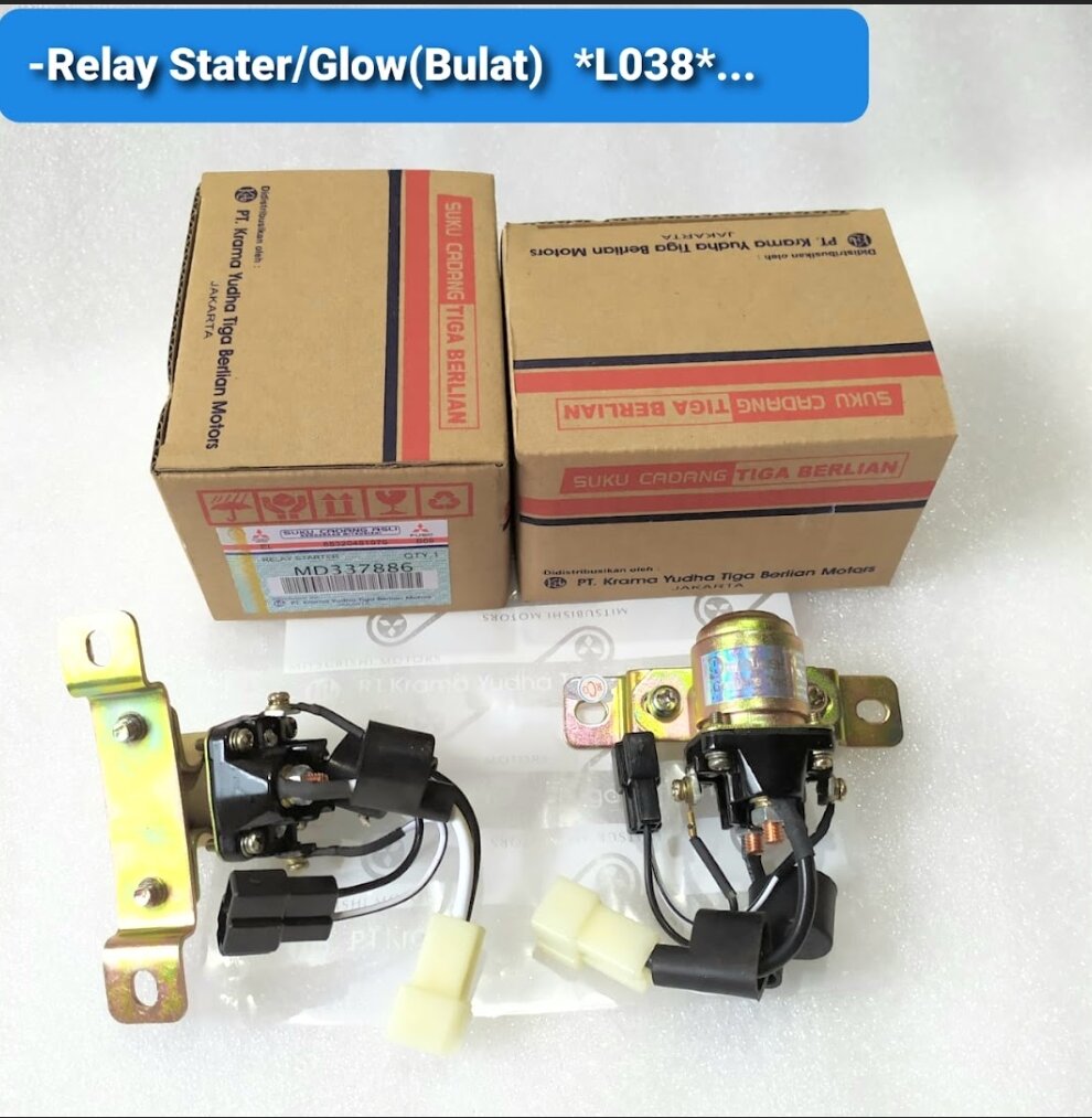 RELAY GLOW PLUG STATER PEMANAS L300 DIESEL L038 ORIGINAL 1PC Lazada
