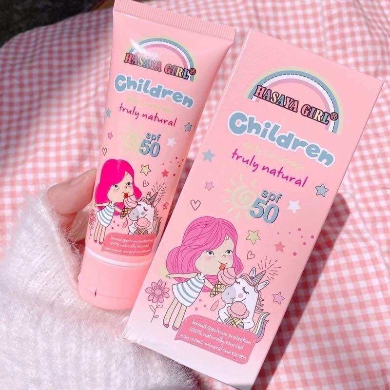 HASAYA GIRL SUNSCREEN ANAK SPF 50 LOTION ANAK