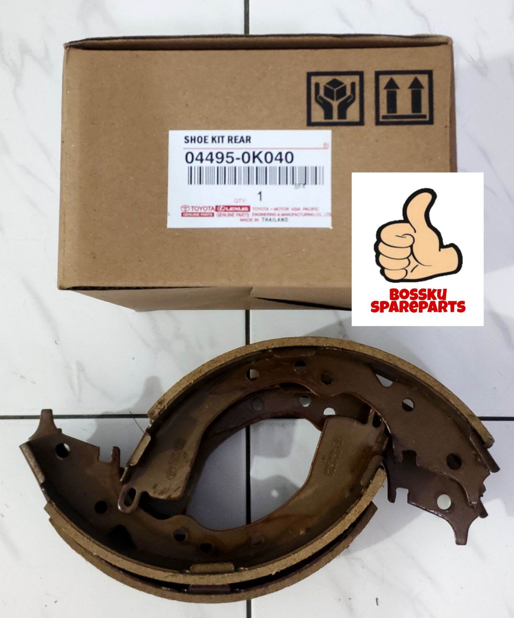 Brake Shoe Tromol Kampas Rem Belakang Toyota innova Inova 1 Set Original Lazada Indonesia
