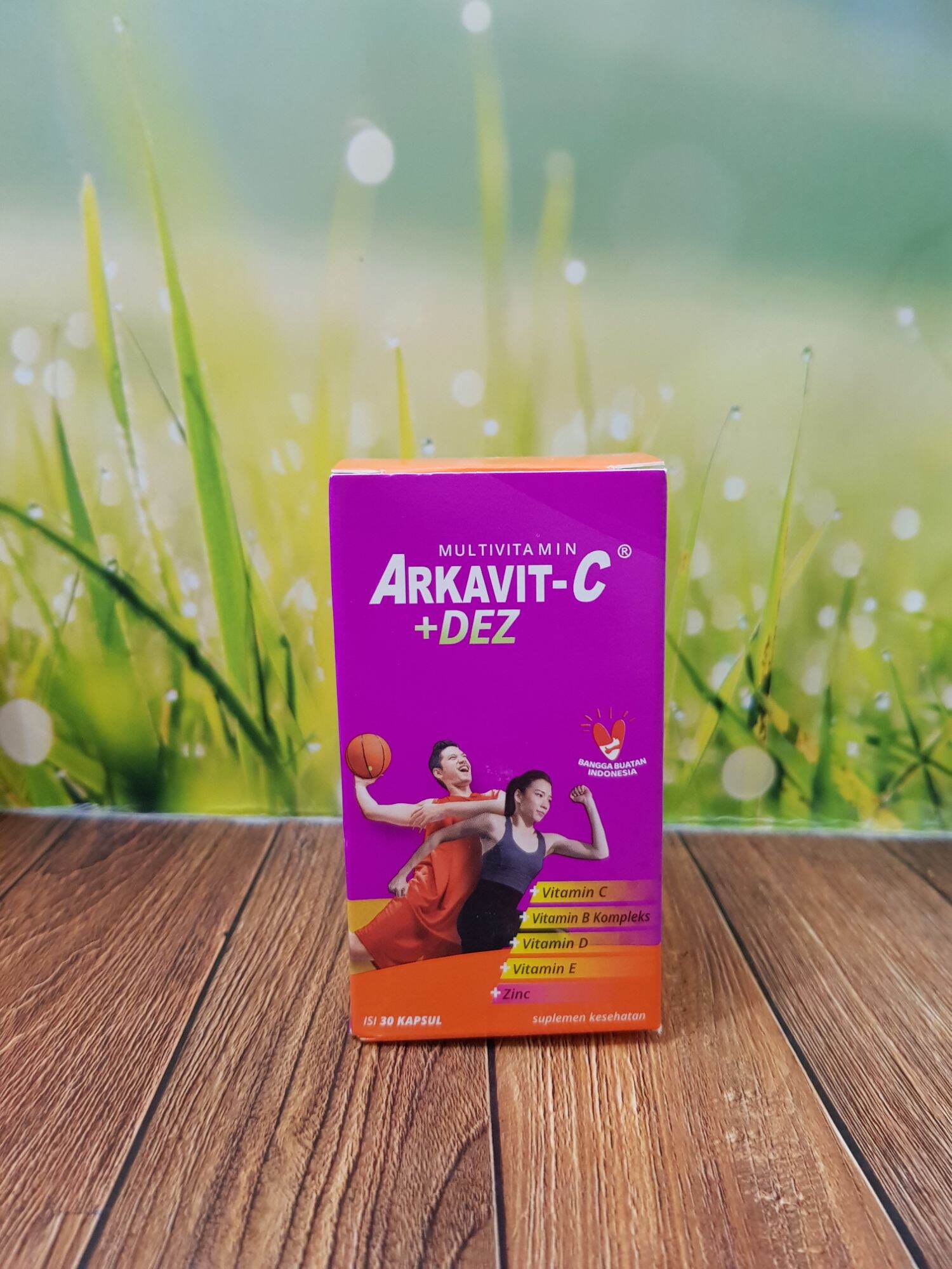 Arkavit C Dez 30 Kapsul Vitamin C D3 E Zinc Lazada Indonesia