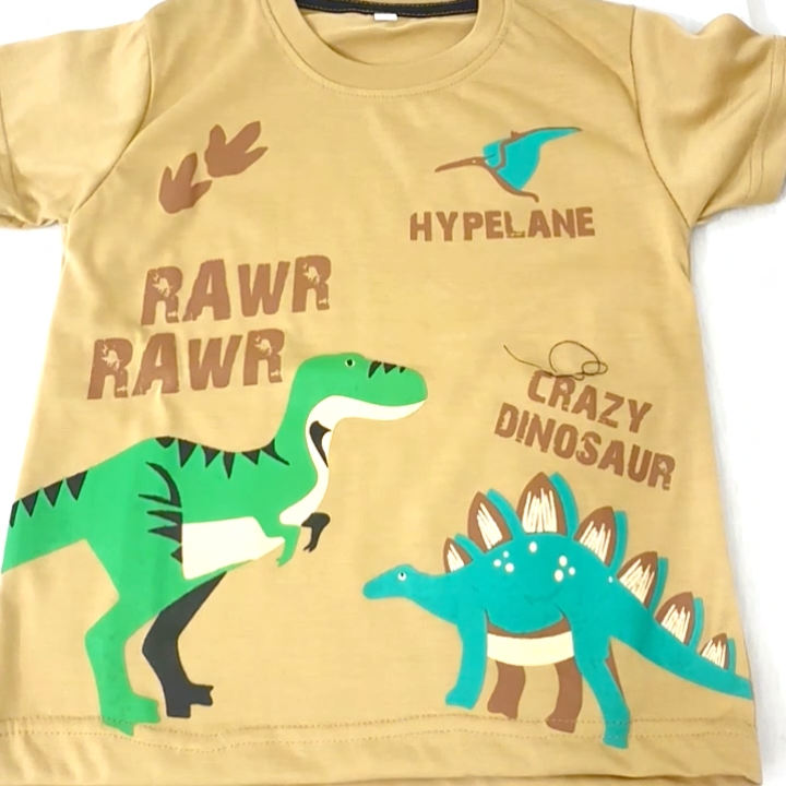 Kaos Distro Anak Laki Laki Dinosaurus Import 1 - 10 Tahun by Hypelane Kids