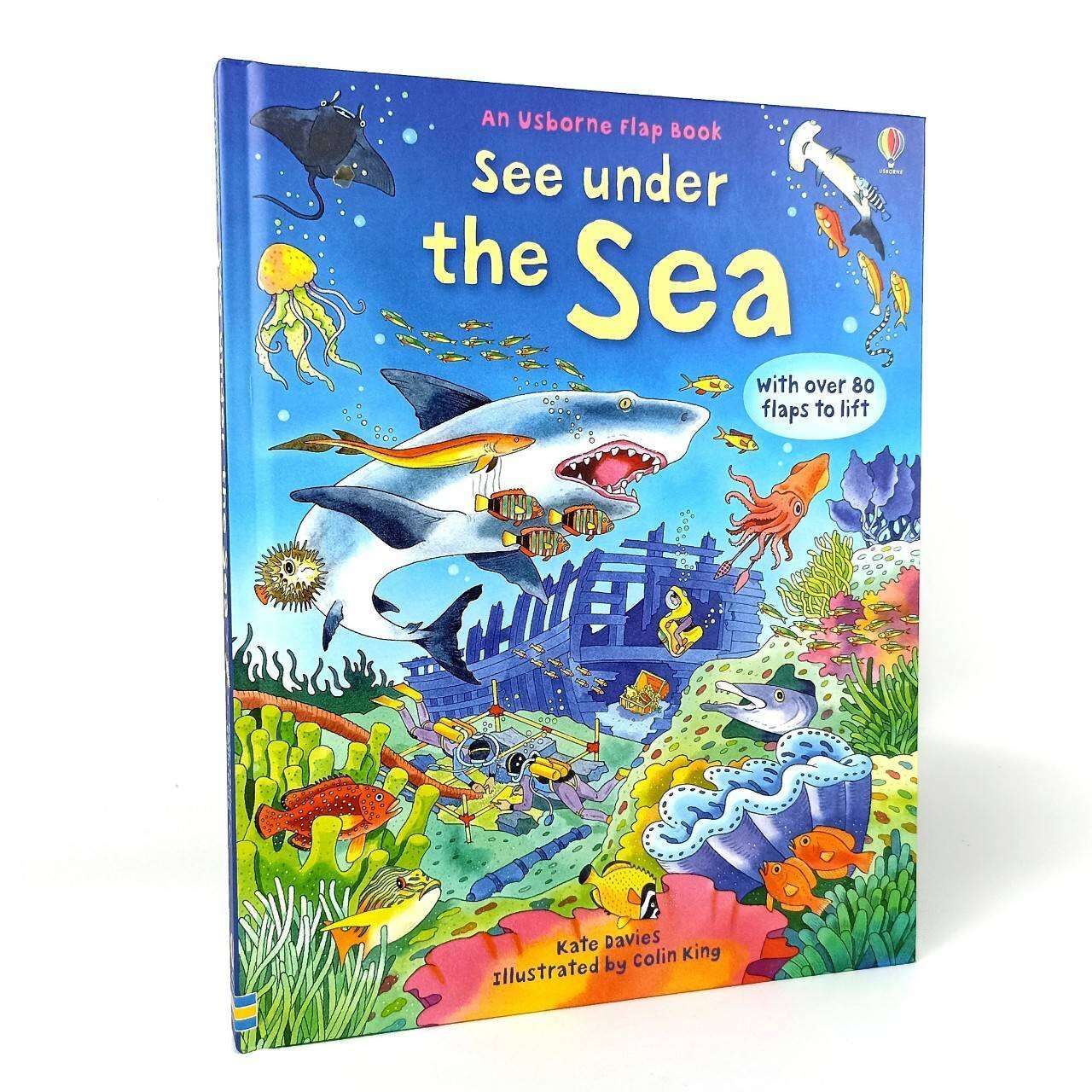 An Usborne Flap Book See Under The Sea With Over 80 Flaps To Lift ...