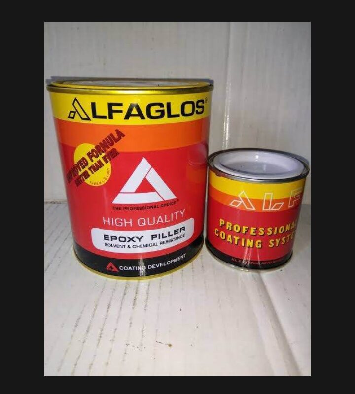 Epoxy Alfa glos filler primer surfacer alfa glos cat dasaran abuabu