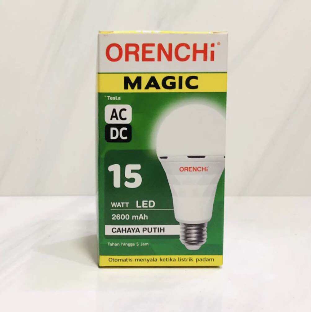 Lampu AC DC LED Orenchi Magic Emergency 10 Watt - 15 Watt - 20 Watt ...