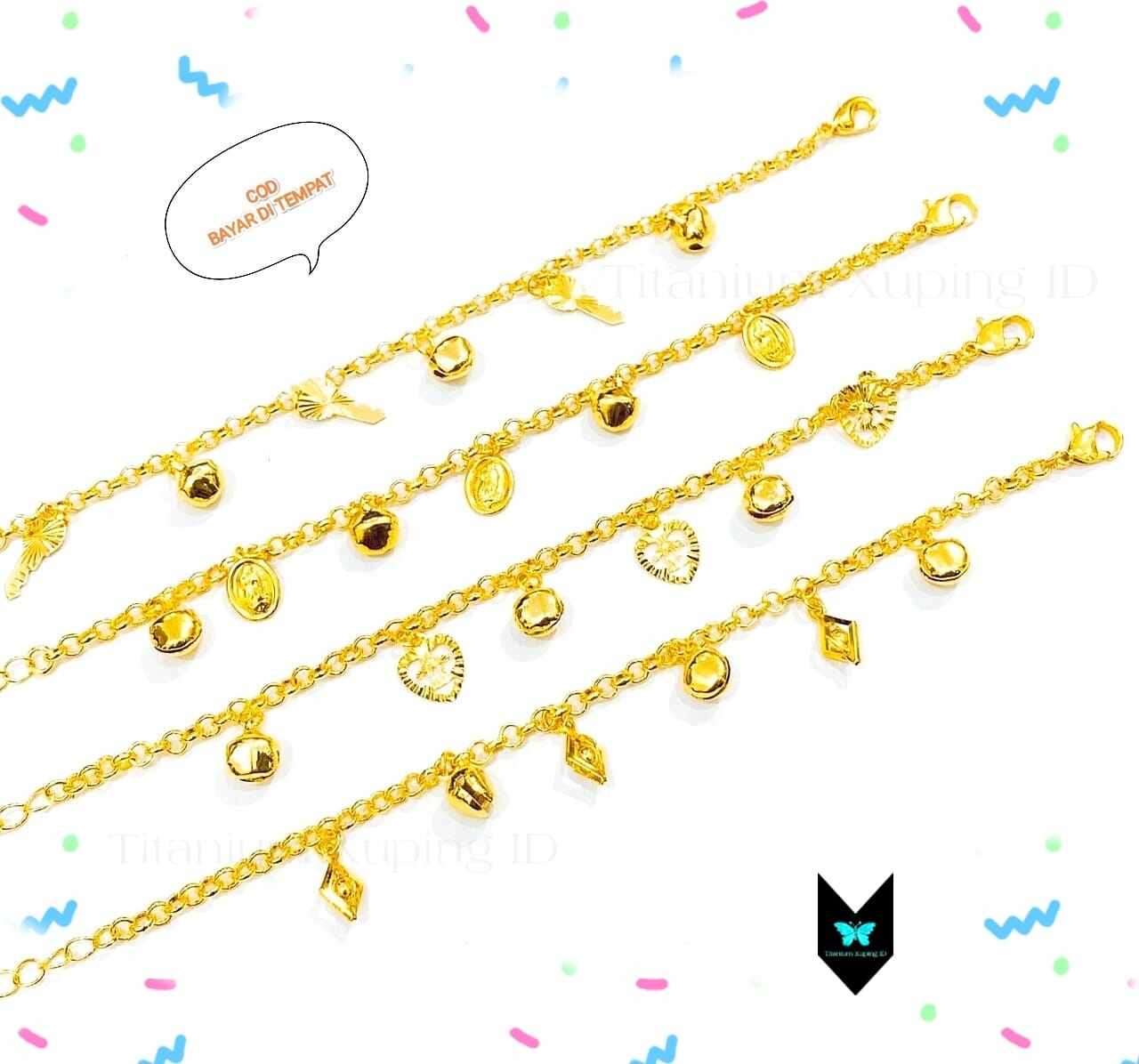 Gelang Tangan Wanita Dewasa 4 Pilihan Motif Gelang Tangan Terbaru