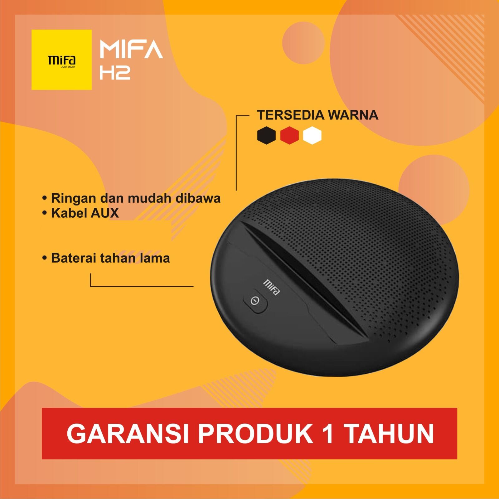 Mifa h2 sale bluetooth speaker