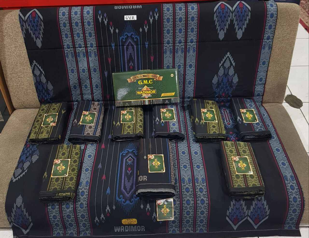 Latest Wadimor Sarongs with Bhs Motif [Wholesale 10Pcs] Harga 700,000 rupiah*Gratis Ongkir