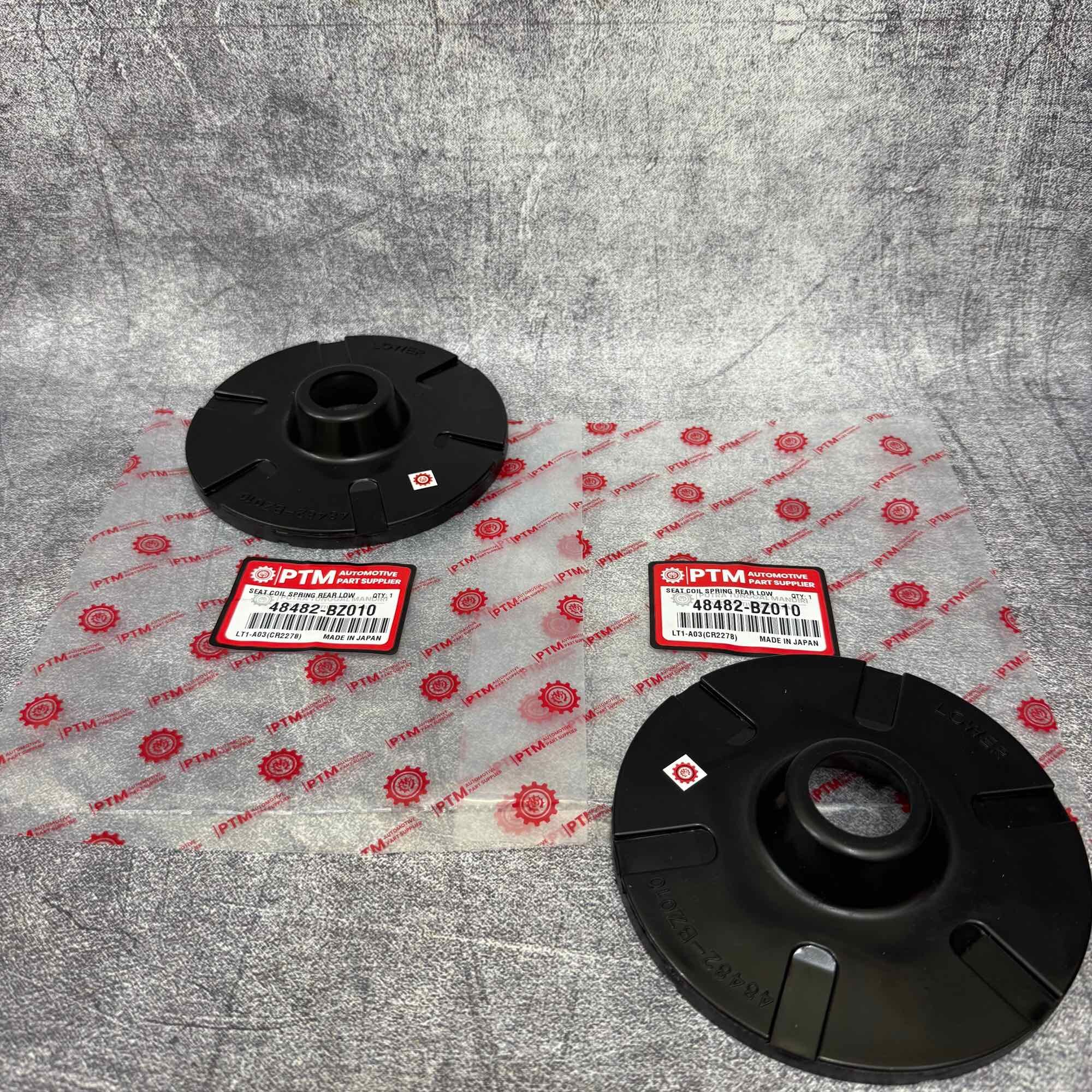 Lower Rear Snail Spring Coaster for Avanza/Xenia/Rush/Terios/Grandmax (1Pcs) Genuine Ptm 48482-Bz010 Harga 25,000 rupiah*Gratis Ongkir