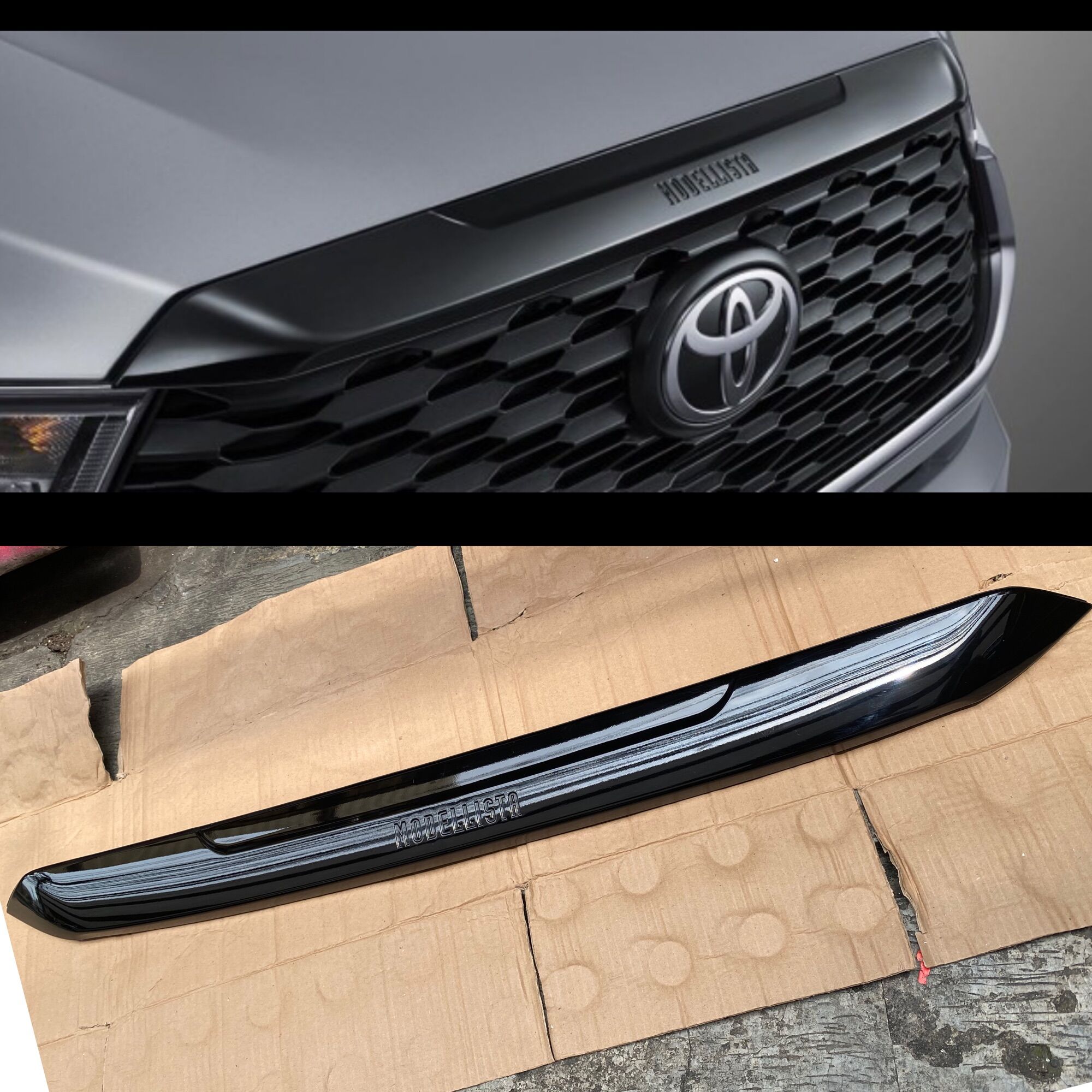 Upper Grille Ornament Modelista NEW TOYOTA INNOVA ZENIX 100% Original Giá 1,300,000 Đồng*Miễn phí vận chuyển