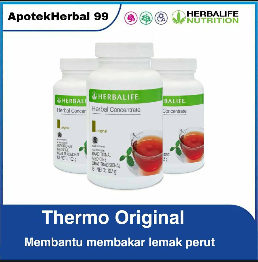HerbaLife Tea Thermo Tea Concentra Rasa Original Lazada Indonesia