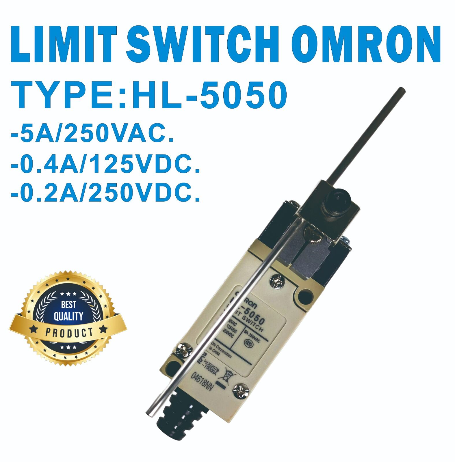 1PC HL-5050 HL5050 Limit Switch OMRON New in Box NIB Free Ship