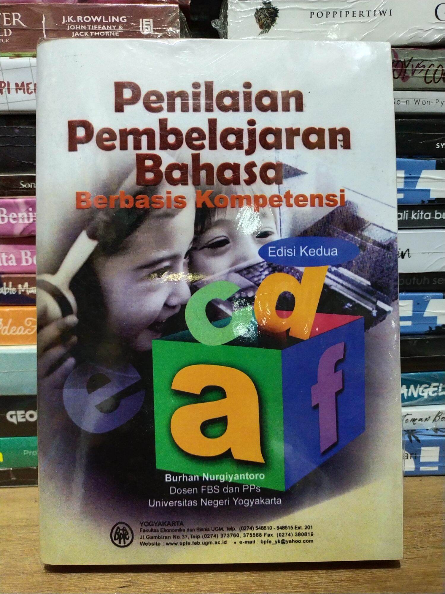 Buku PENILAIAN PEMBELAJARAN BAHASA BERBASIS KOMPETENSI BURHAN ...