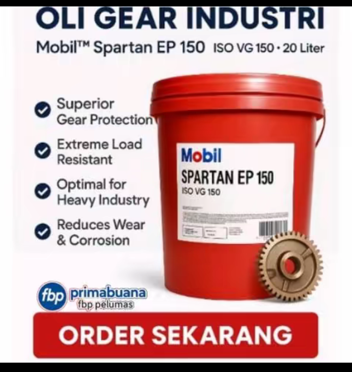 ISO VF 150 isi-20L/pail Spartan ep150 car gear oil Harga 1,050,000 rupiah*Gratis Ongkir