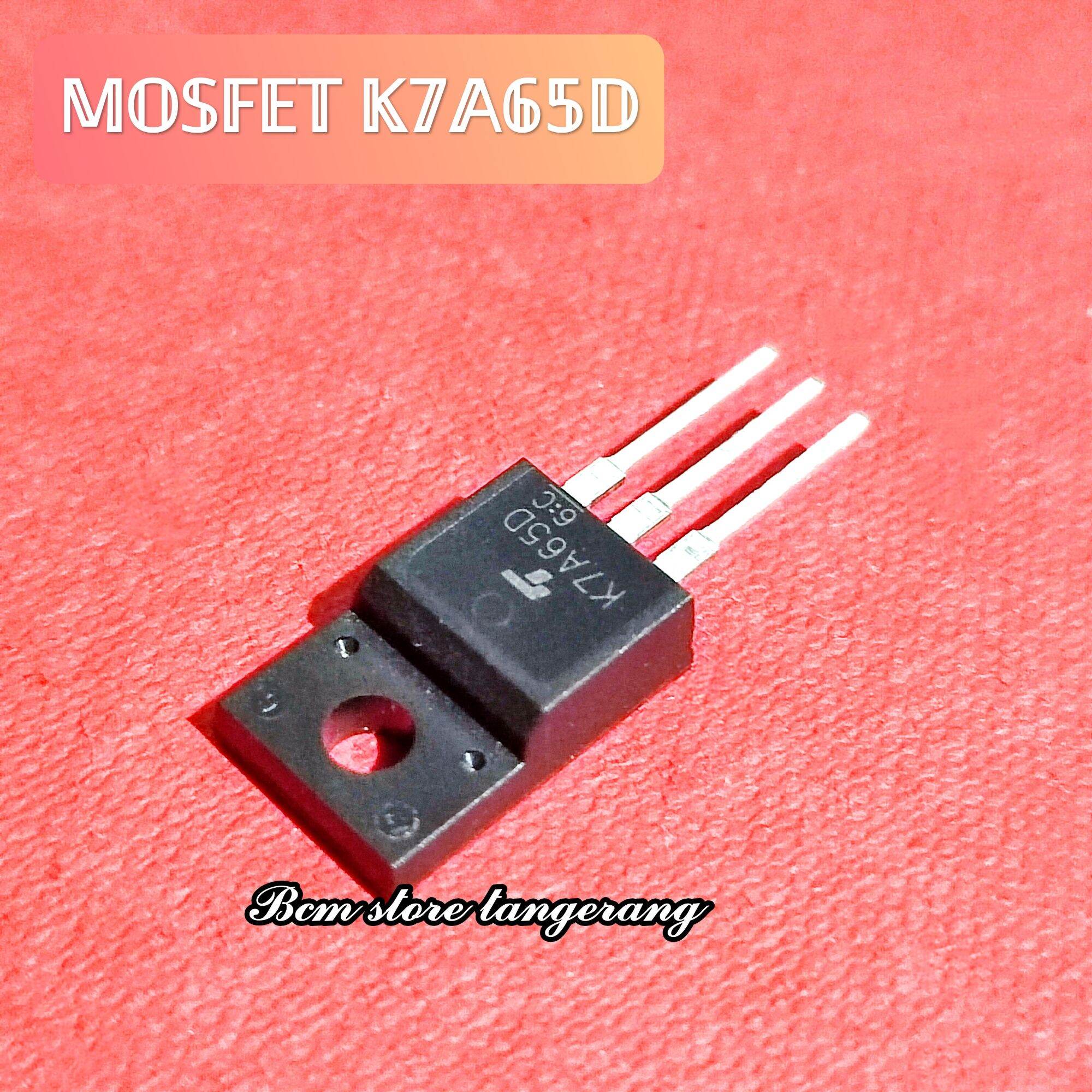 TRANSISTOR K7A65D MOSFET POLYTRON 7A65D 7A65 FET 7A65D Lazada Indonesia