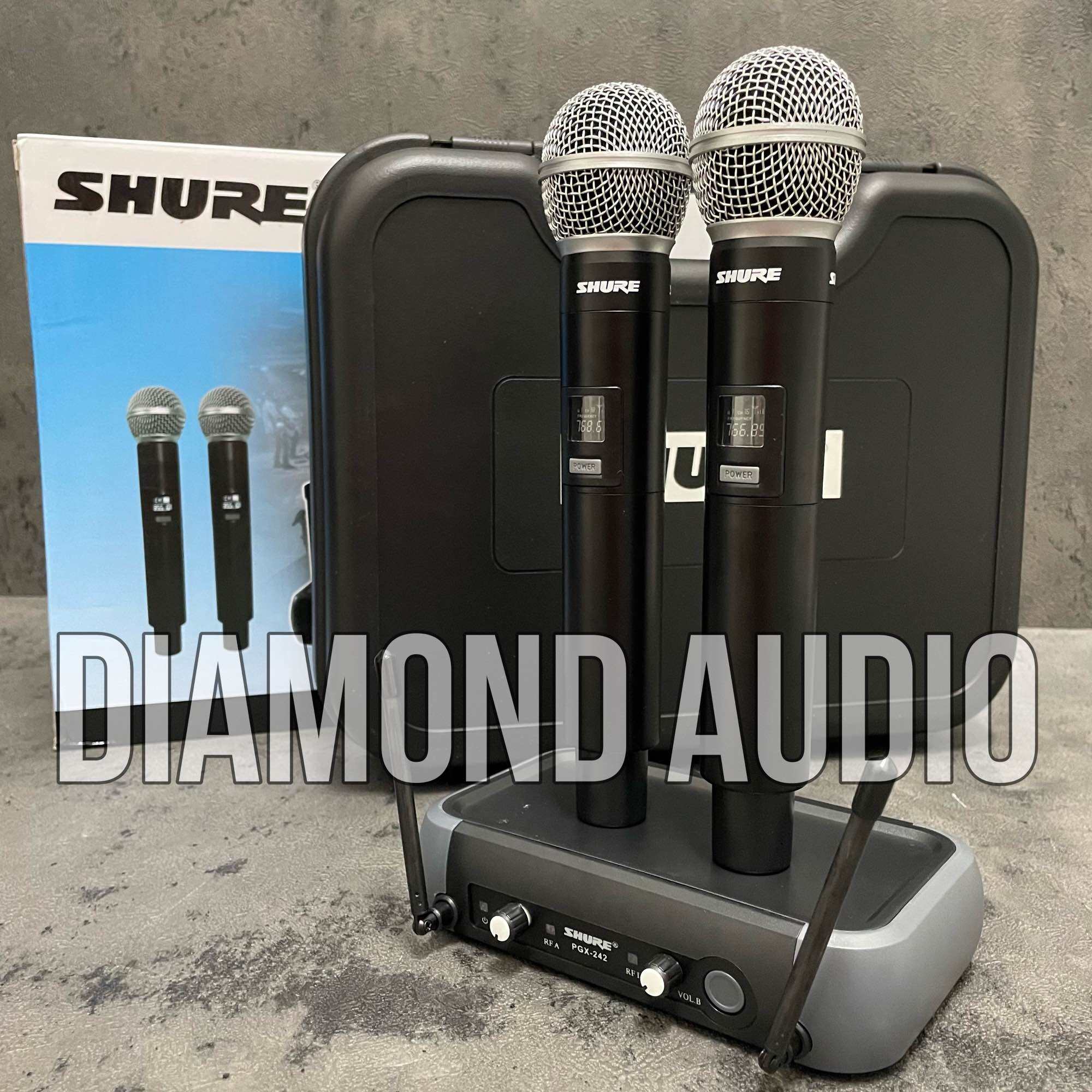 Mic Wireless Shure Pgx242 Handheld Uhf Microphone Pgx 242 Free