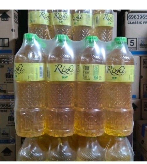 Minyak goreng rizky botol isi 900ml | Lazada Indonesia