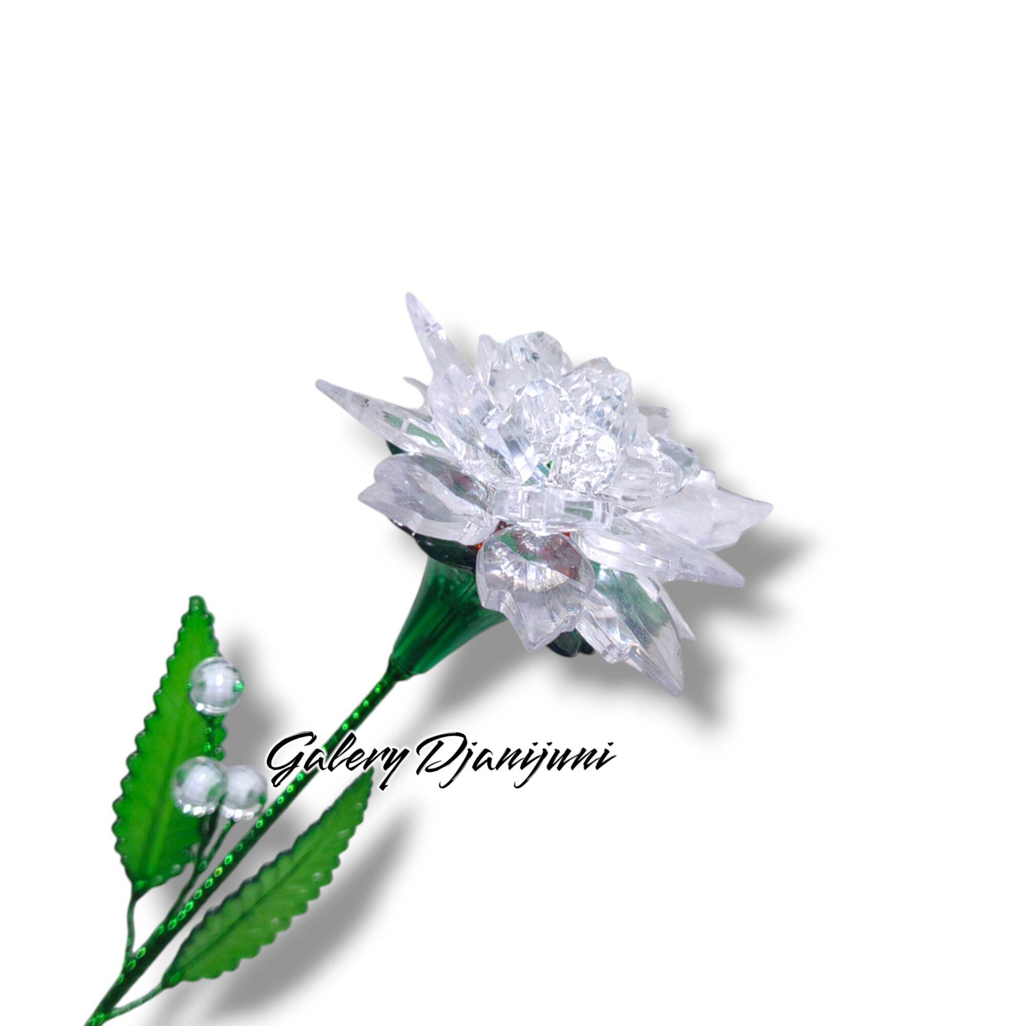 Bunga Akrilik KRISTAL Besar
