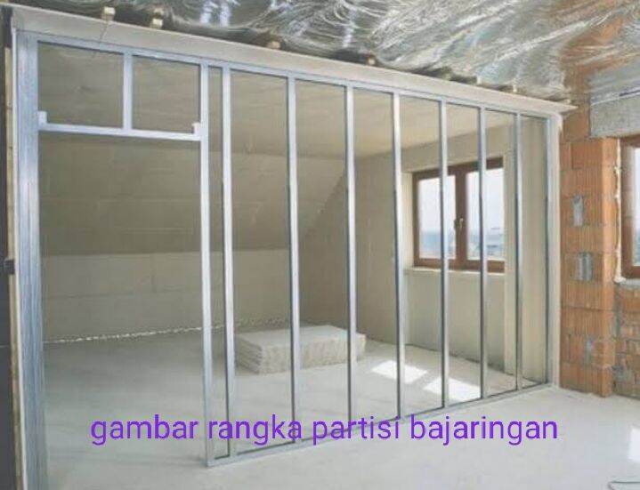 partisi gypsum rangka bajaringan | Lazada Indonesia