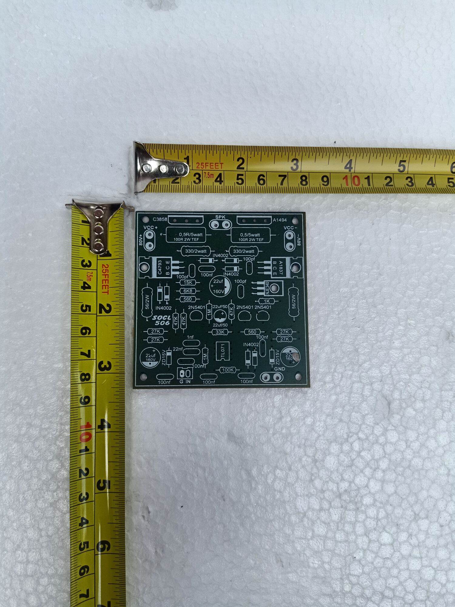 pcb socl506 socl 506 kit driver power speaker kit driver ampli