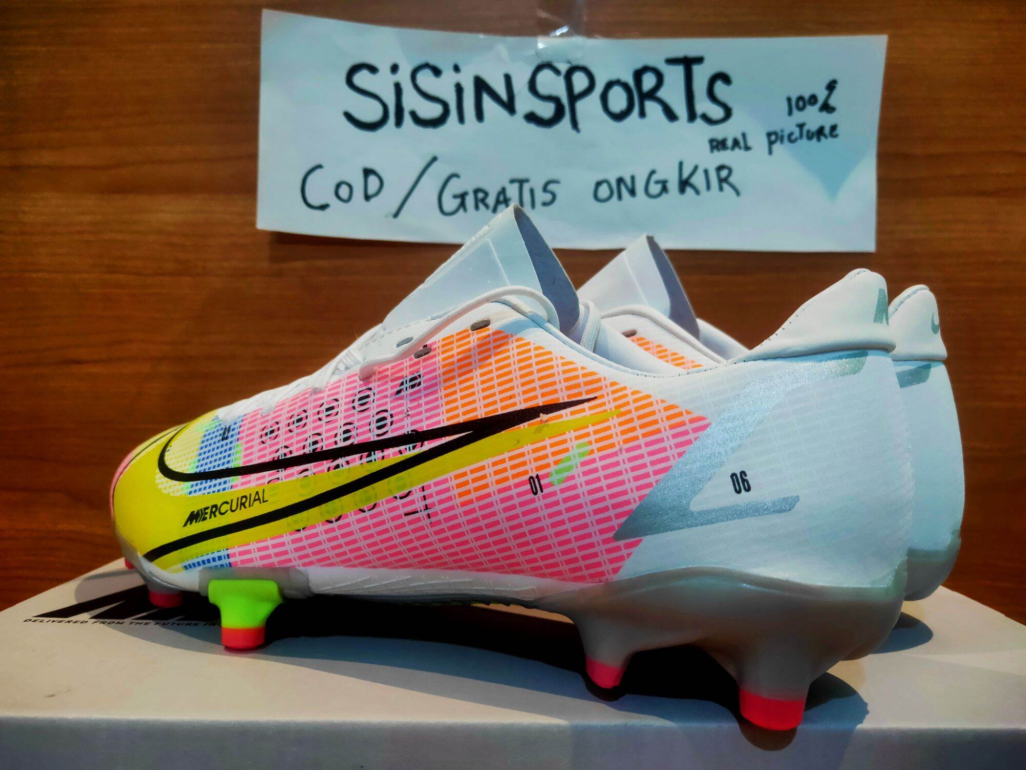 Harga Sepatu Bola Nike Mercurial Vapor14 Elite Dragonfly Fg Terbaru Agustus  2023