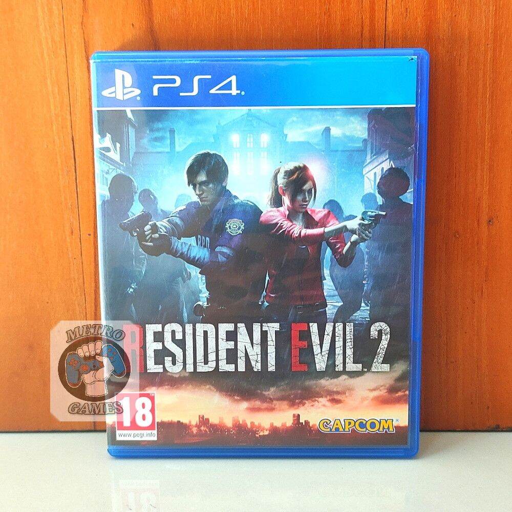 Kaset Resident Evil 2 Remake Ps4 ⭐⭐⭐⭐⭐ Re 2 Re2 Residen Playstation Ps