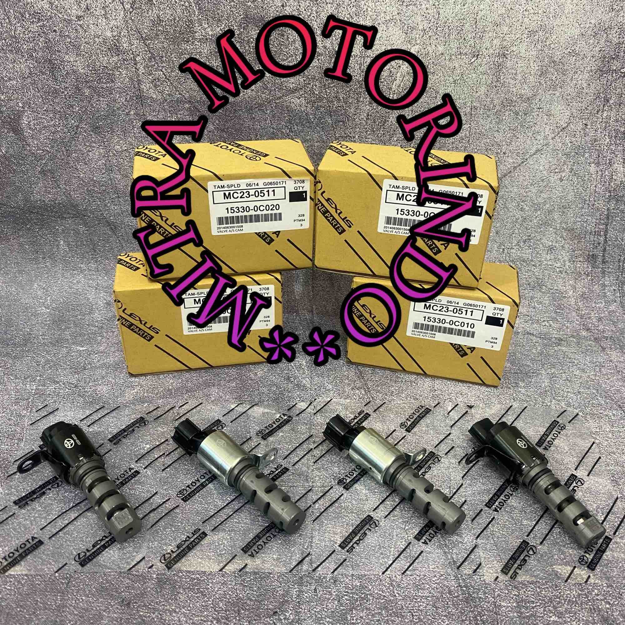 Sensor Oli/Valve A/S Cam 1Set Atas/Bawah 2Pcs Toyota Innova Reborn/Hilux/Revo/Fortuner VRZ 15330-0C020/15330-0C010 Harga 580,000 rupiah*Gratis Ongkir