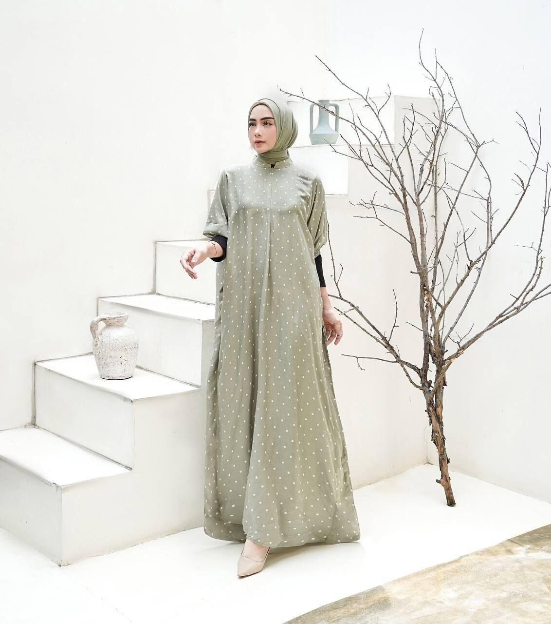 baju kaftan lengan pendek kaftan cortos