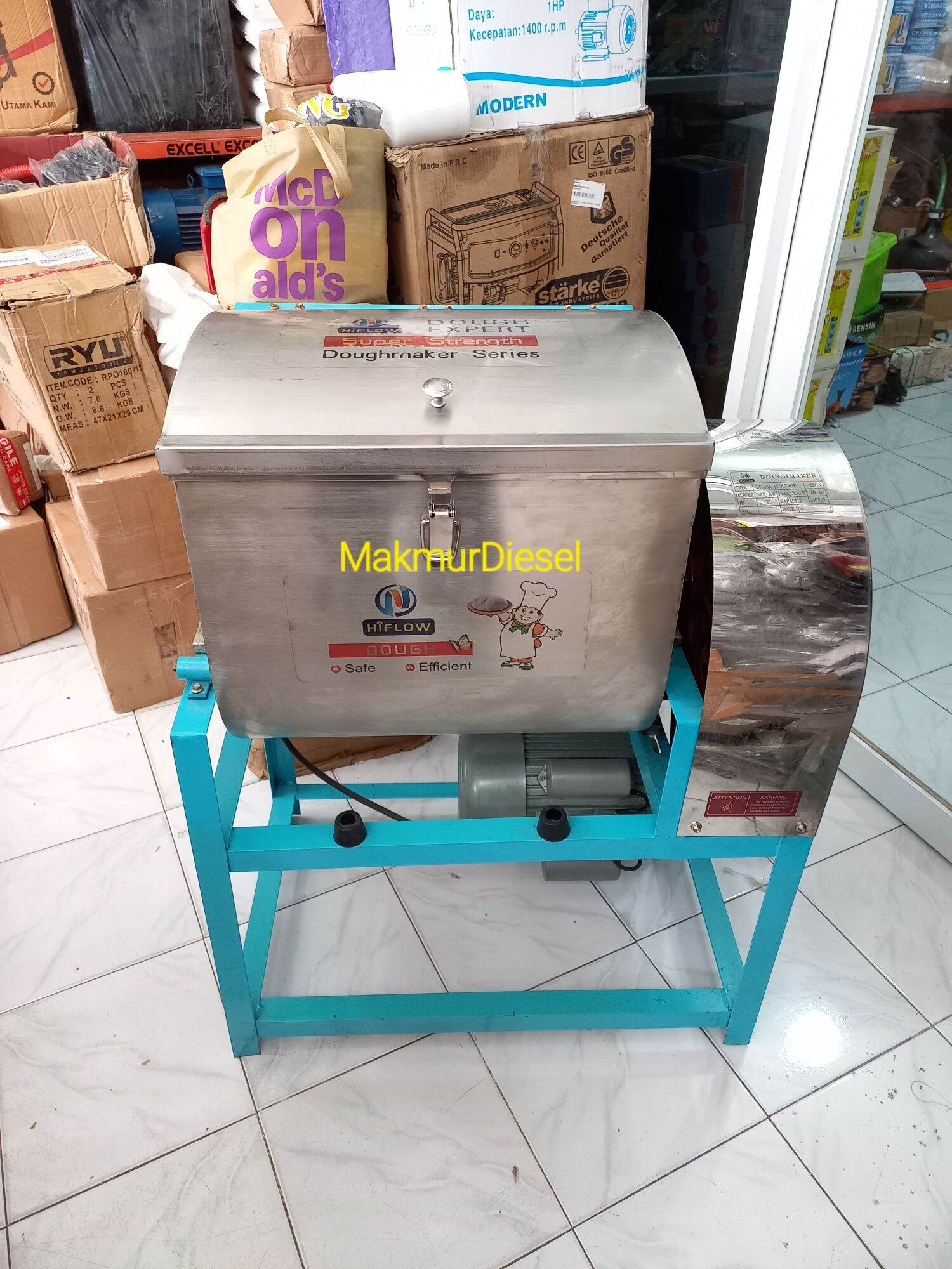 Mixer HMJ -25 Mesin Pengaduk Adonan Kue Roti 25Kg Mixer Stand