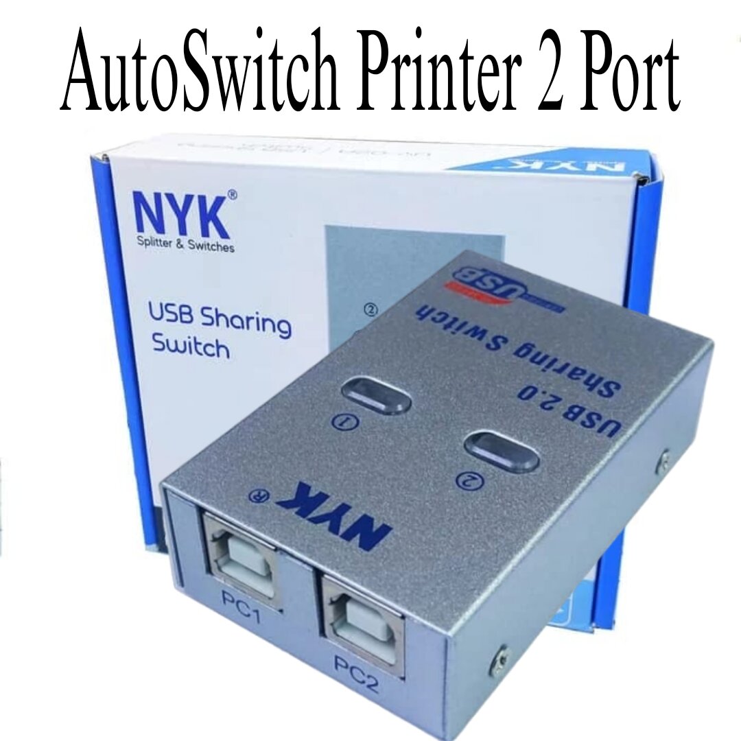 Usb Auto Switch AutoSwitch Usb Printer 2.0 Otomatis / Auto Switch 2 port switcher ...