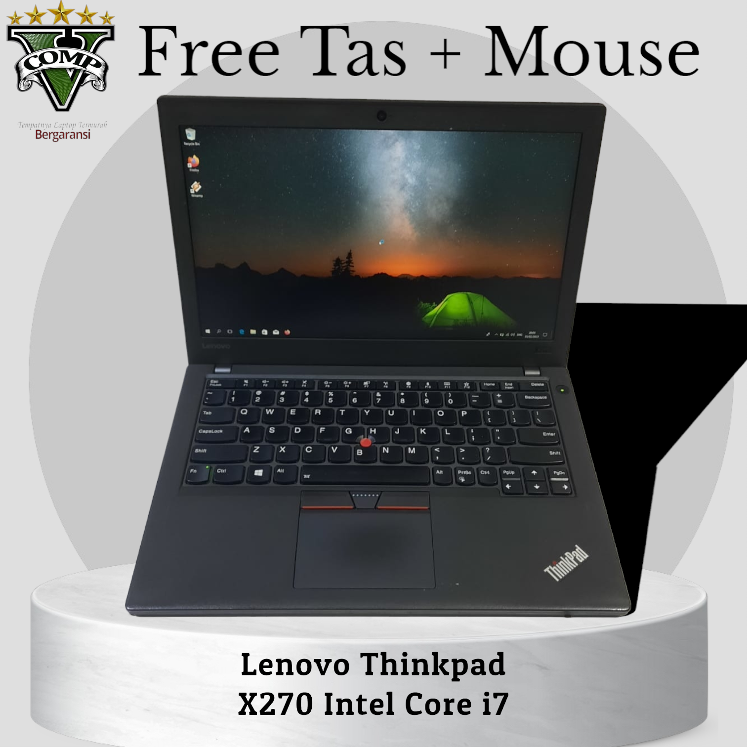 Laptop Lenovo Thinkpad X270, Core i3-7100U, Ram 8Gb, Hdd 500Gb