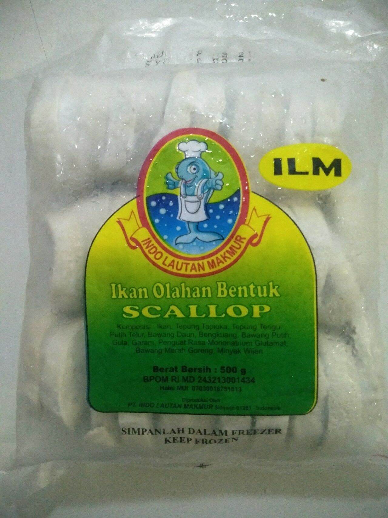 Ilm Olahan Ikan Scalop 500gr Lazada Indonesia