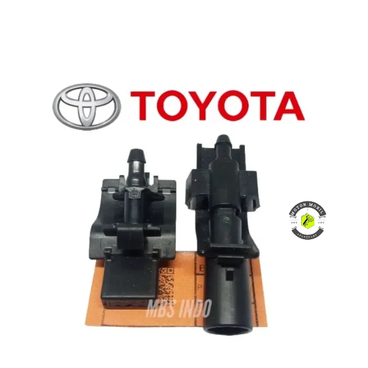 Valve nozzle wiper toyota Nosel penyemprot air toyota penyambung slang wiper pengompa air wiper toyota Original avanza xenia Terios rush grandmax luxsio vios yaris Harga 10,500 rupiah*Gratis Ongkir